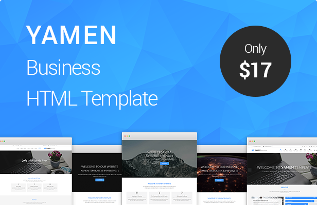 YAMEN Business HTML Template